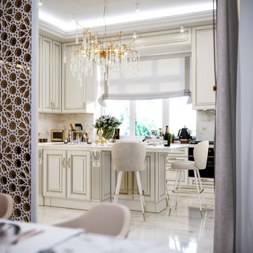 White kitchen