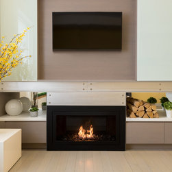 Midtown Residence - Indoor Fireplaces