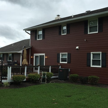 Fiber cement siding and trim transformation!