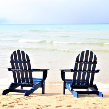The Classic Adirondack Chair- Navy