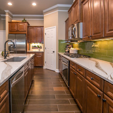 Striking Kitchen Island