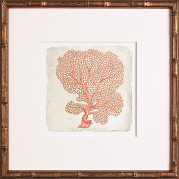 Coral in Gold Bamboo #1 Artwork