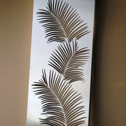 Resort Fern Wall Art - Metal Wall Art