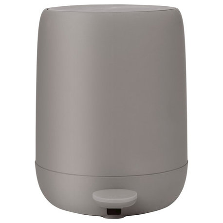 Blomus Sono Pedal Bin Wastepaper Basket, Satellite Taupe