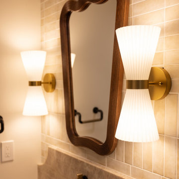 Luxury Basement Remodel with Custom Bar, Wine Display & Wellness Retreat