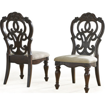Royale Side Chair (Set of 2) - Warm Pecan