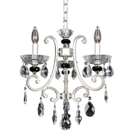 Bedetti 17"x13.5" 3-Light Modern Chandelier by Allegri