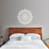 Mandala Stencil Gratitude, Stencils For Easy DIY Home Decor, 24"