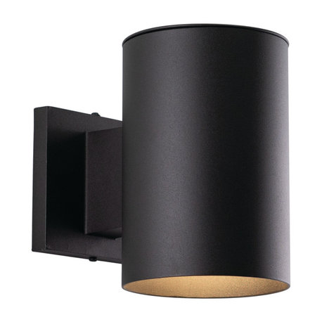 Chiasso 5" Outdoor Wall Light Textured Black