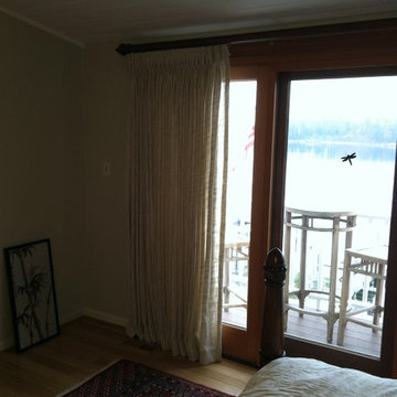 Sheer Linen Draperies