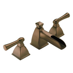 Brizo Vesi Channel Two Handle Widespread Lavatory Faucet - Bathroom Faucets And Showerheads