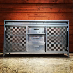 Media Console-Carnegie Collection - Entertainment Centers And Tv Stands