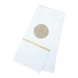Medallion Line Guest Towel - Products