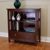 Hollydale Chestnut Mission Style Bookcase