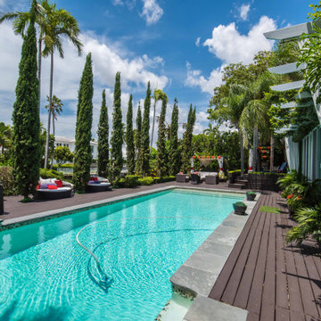 upscale water front Miami house