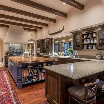 Solid mesquite floors, sand and color change