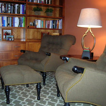 chairs and ottoman