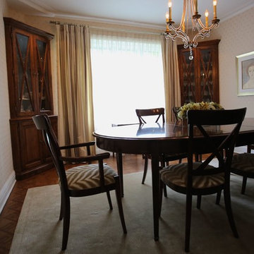 New dining room classic decor