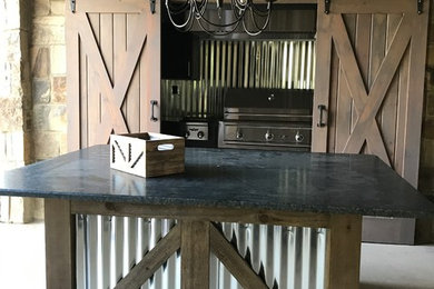 Mountain style patio photo in Atlanta