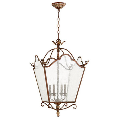 Quorum Lighting (6906-4-39) Salento Transitional Entry in Vintage Copper