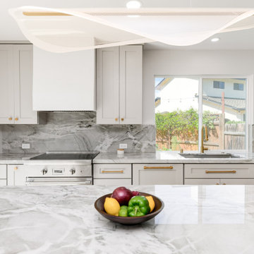 Kitchen Relocation and layout reconfiguration