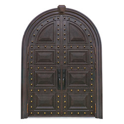 Neo-Classical Double Entry Doors - Front Doors