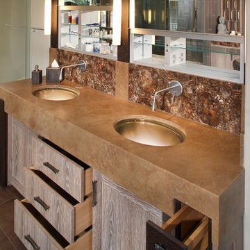 Transitional Master Bath Oasis