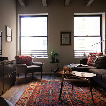 DTLA Loft with Classic Turkish Rug