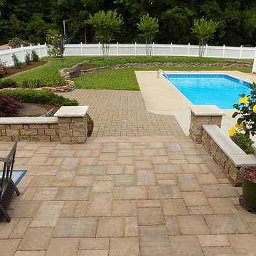 Pool Area Terrace & Courtyard