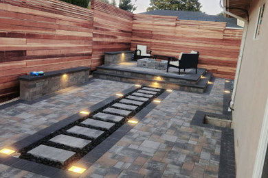 Inspiration for a modern patio remodel in San Francisco