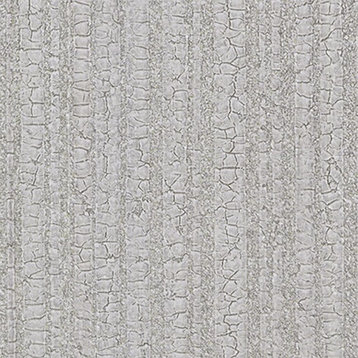 Alpha, Modern Trendy Stone Solid Embossed Wallpaper, Gray, Roll, 21"x33'