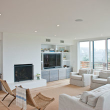 fireplace shelving
