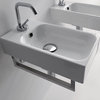 Cento 3537 Wall Hung or Counter Top Ceramic Sink 17.7" x 9.8"