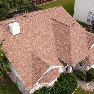 CertainTeed Landmark roof in Re-sawn Shake