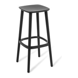 Noma Bar Stool in Black - Bar Stools And Counter Stools