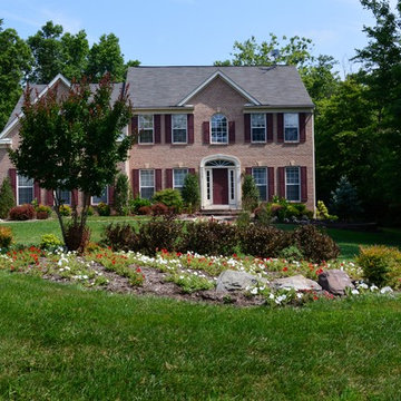 Front Hardscape and Plantings - Brandywine, MD