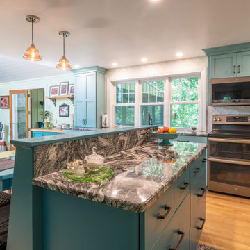 Dunstable Colorful Kitchen