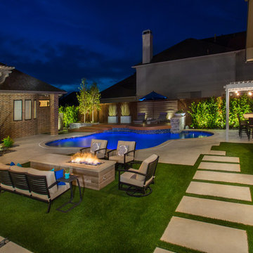 Patio Prepaired for a Party