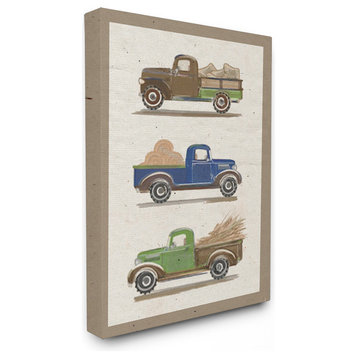 "Vintage Tractor" 16x20, Stretched Canvas Wall Art