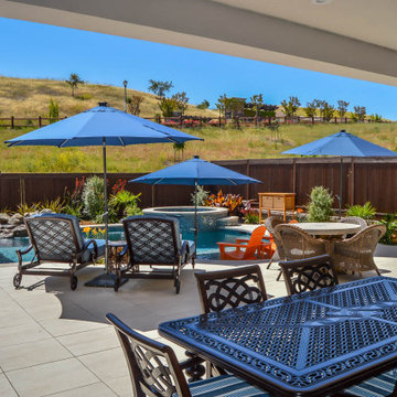 Hawaii Retreat in this limited space backyard in Danville, Ca