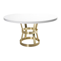 Worlds Away - Worlds Away Cannon Dining Table - Dining Tables