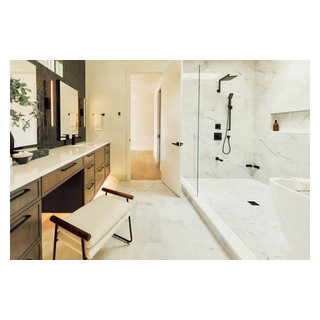 Bellevue Custom Home Master Bath - Modern - Bathroom - Seattle - by ...