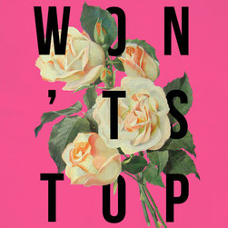 Won't Stop Flower Poster Art Print by Bag Fry - Prints And Posters