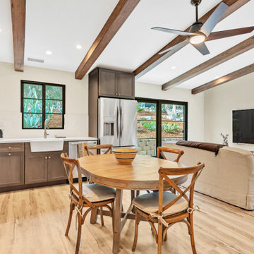 Kitchen and Living Room