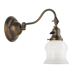 Rejuvenation: Living Room - Swing Arm Wall Lamps