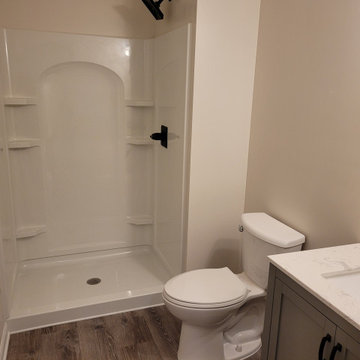 Basement Project In Chaska, MN - Custom Cabinets and Doors