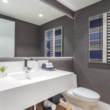 grey master bath