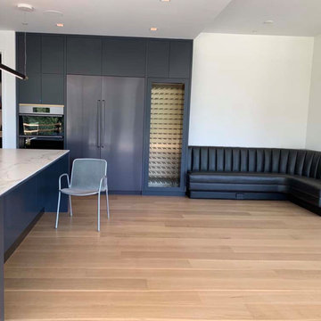 Rift & Quartered White Oak installed and stained in place