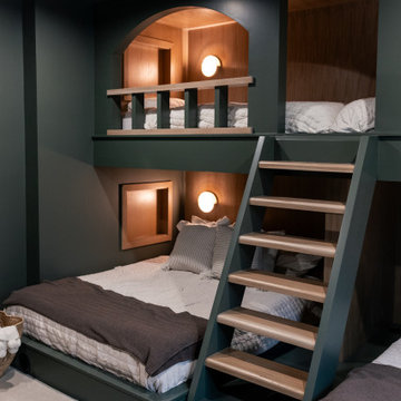 Luxury Basement Remodel with Custom Bar, Wine Display & Wellness Retreat