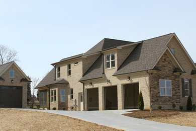 Inspiration for a timeless exterior home remodel in Raleigh